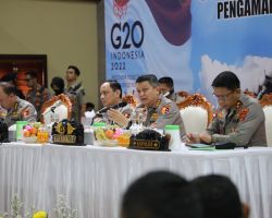 Wakapolri Pimpin Tactical Floor Game, Susun Strategi Pengamanan KTT G20 di Bali