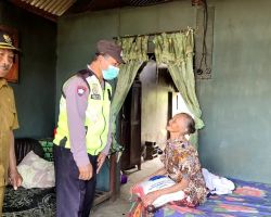 Gelar Patmor Sandi Pelita Polres Batu Berbagi Sembako