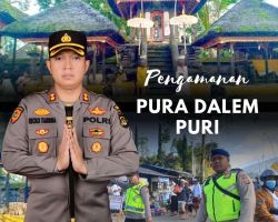 Piodalan di Pura Dalem Puri, Kapolres Karangasem Pastikan Dapat Berjalan Aman dan Lancar