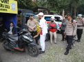 Polres Mojokerto Cegah Laka Pada Ops Ketupat Dengan Menyiapkan Pos Check Point