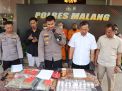 Polres Malang Amankan Dua Tersangka Pengedar Narkoba 6,5 Kg Ganja Berhasil Disita