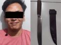 Terjaring Razia (Cipkon) Pemuda Bawa Sajam Diamankan Polisi