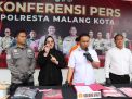 War On Drugs, Polresta Malang Kota Berhasil Amankan Kurir dan Sita 1,5 Kg Narkoba