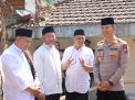 Kapolres Batu Letakkan Batu Pertama Pembangunan Masjid Darul Taqwa Bhayangkara