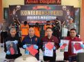 Polres Magetan Ungkap Tiga Kasus Penipuan, Tiga Tersangka Diamankan