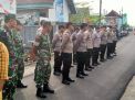 Sinergitas TNI Polri Pilkades PAW di Cluring Banyuwangi Kondusif