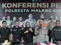 Polresta Malang Kota Berhasil Amankan Pelaku Curanmor Bersajam Beraksi di 20 TKP