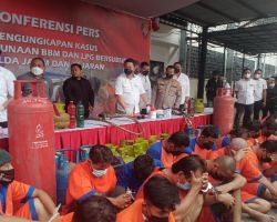 Polda Jatim Ungkap 62 Kasus Penimbunan Minyak dan Gas Bumi dengan 92 Tersangka