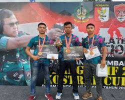 PRAJURIT YONARHANUD 2 MARINIR JUARA LOMBA TEMBAK PANGDIV 2 KOSTRAD CUP
