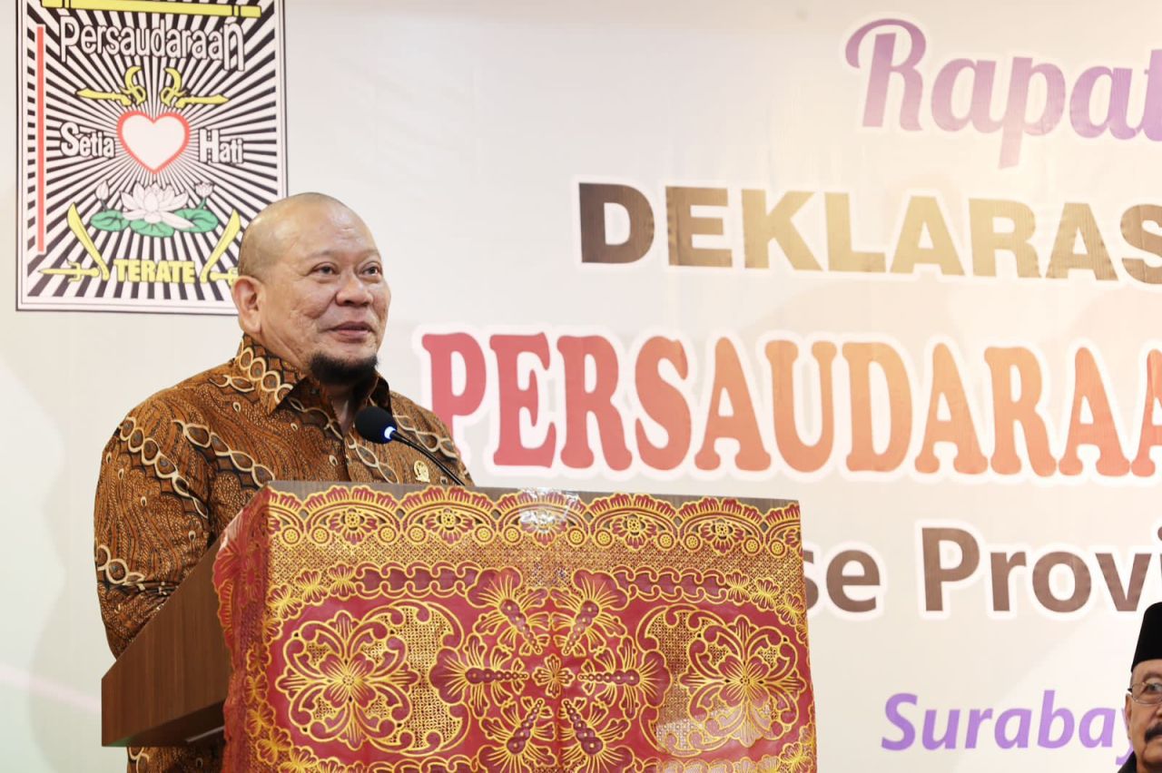 LaNyalla: PSHT Wajib Berperan Dukung Pemilu Aman dan Damai