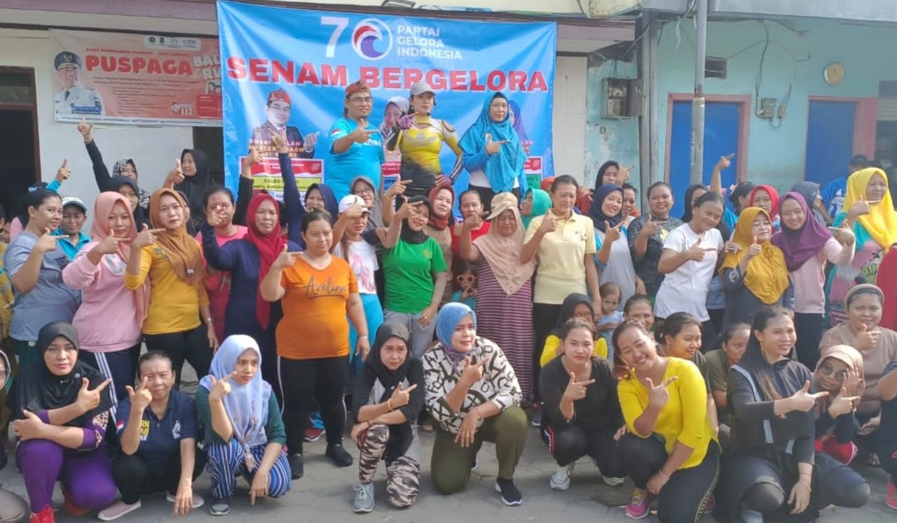 Doddy Eka Putra Senam Gelora Bersama Warga Bubutan Surabaya