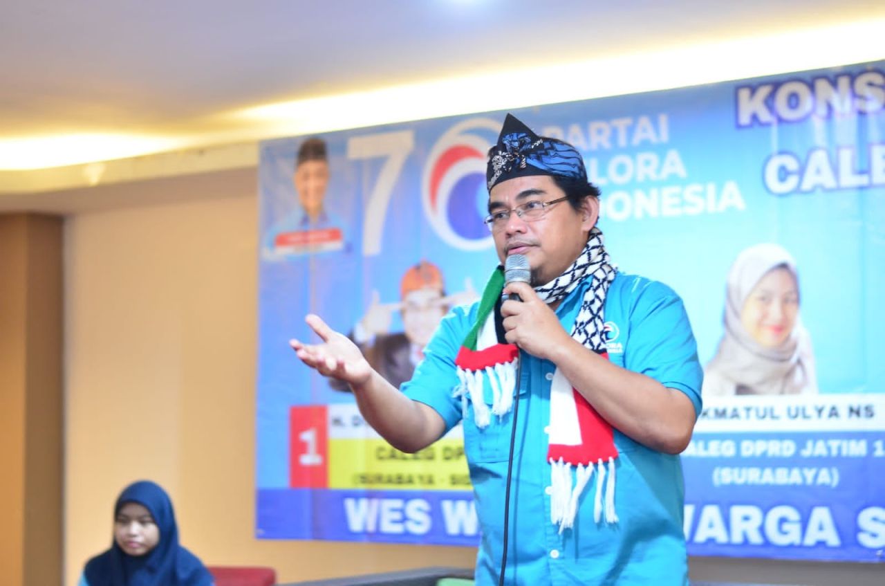 Doddy Eka Putra Caleg DPR RI Partai Gelora Sebut Jika Partai Gelora Menang Wajib Kuliah Gratis