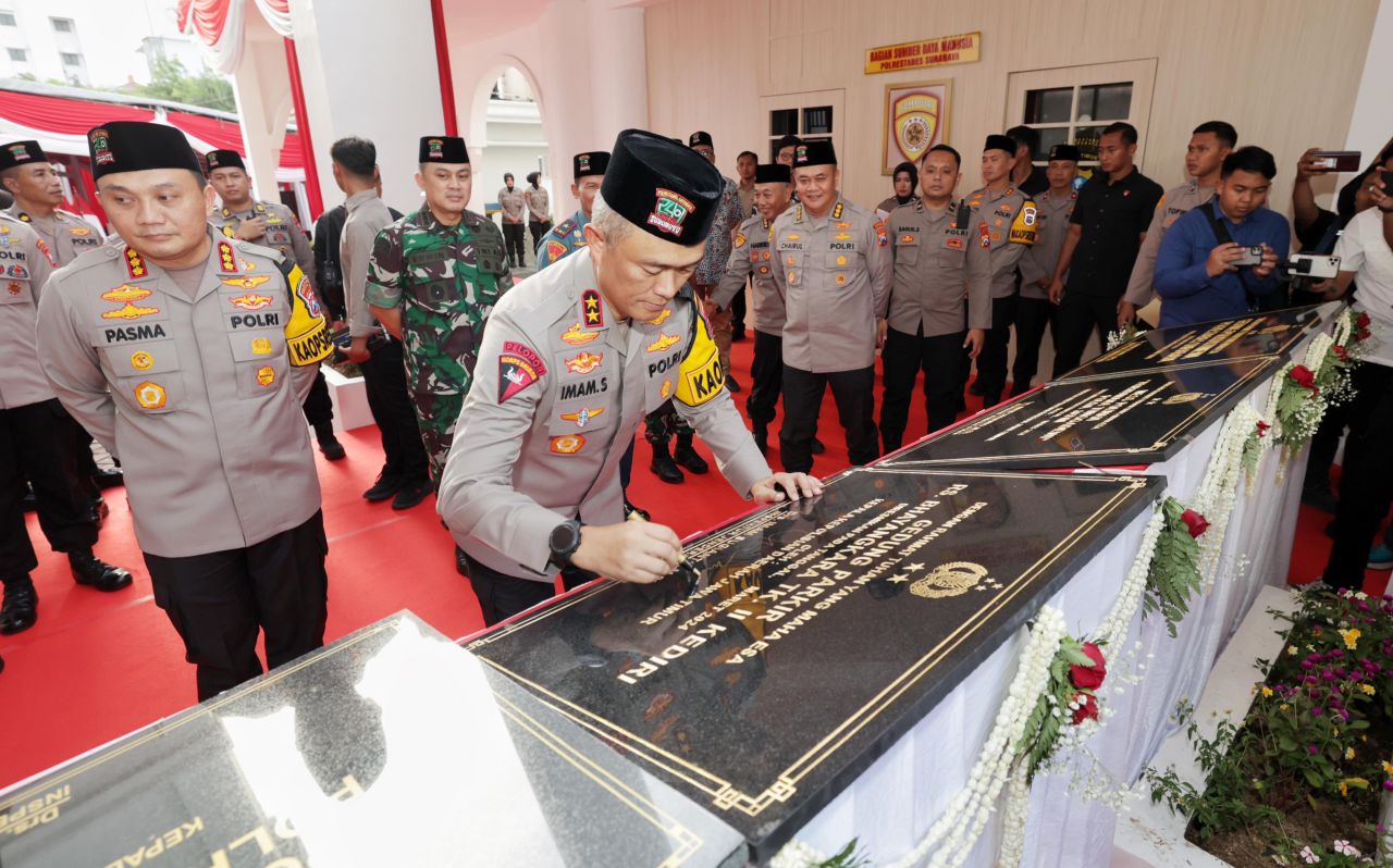 Kapolda Resmikan Gedung Polisi Istimewa dan 3 Fasilitas Baru Milik Polda Jatim