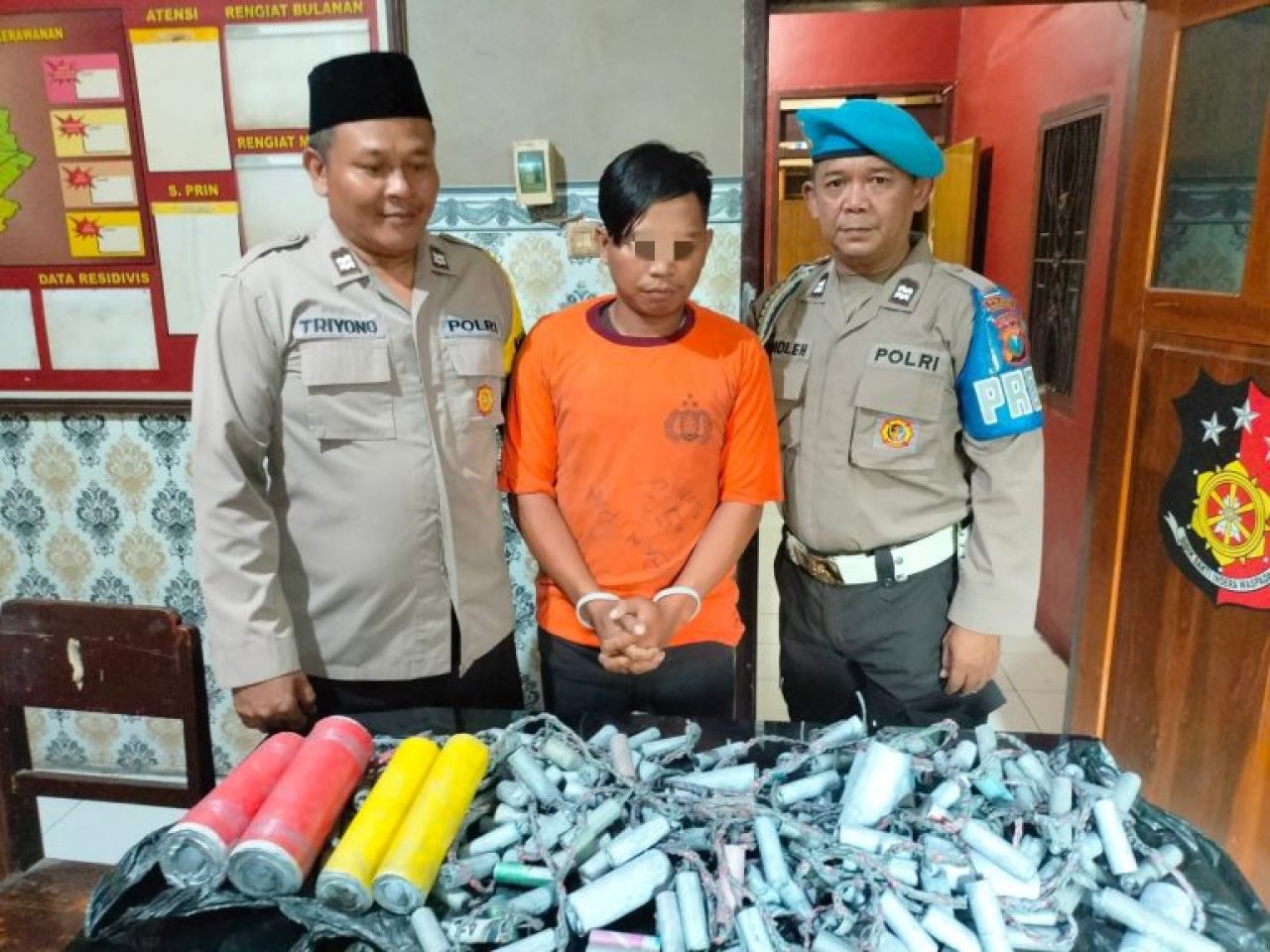 Diduga Jual Beli Bahan Peledak Tanpa Ijin, Polisi Amankan Seorang Remaja di Pasuruan