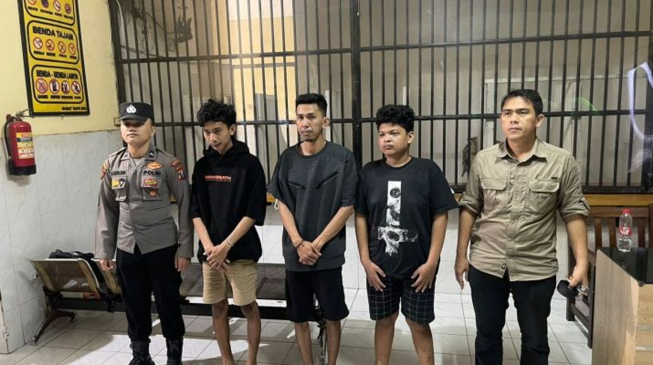 Jatanras Amankan Empat Orang Admin Chips Judi Online Domino