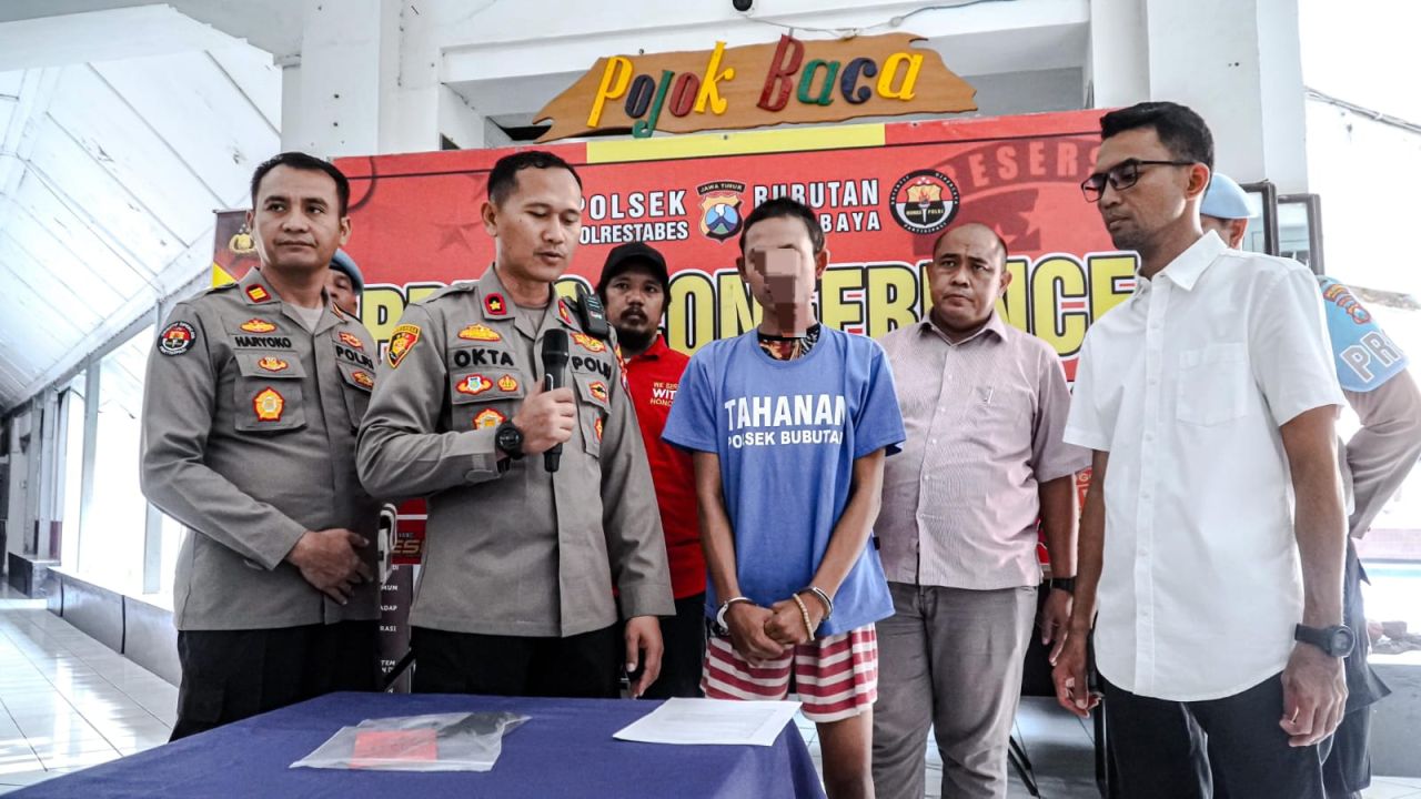 Polisi Berhasil Amankan Tersangka Curanmor Beraksi 20 TKP di Surabaya