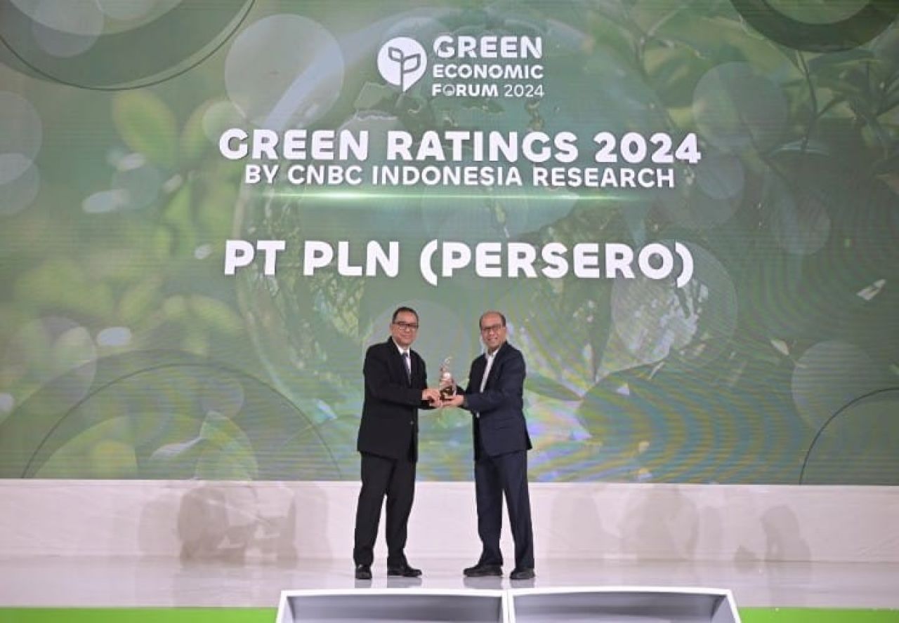 Green Economic Forum 2024, PLN Raih Green Business Ratings Terbaik di Sektor Energi dan Pertambangan