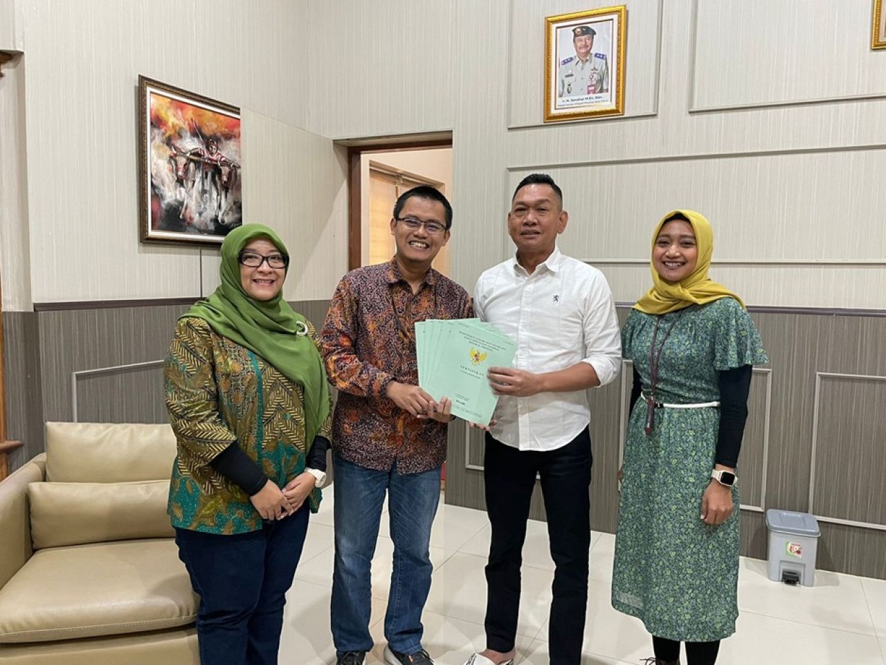 “Upaya PLN UIP JBTB Dalam Mengamankan Aset Negara Sertipikasi Persil Tanah Lahan PLTA Ampel Gading