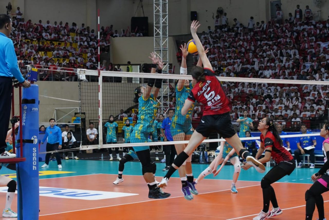 Menang Meyakinkan 3-0 Atas Jakarta BIN, Jakarta Electric PLN Kunci Tiket Grand Final Proliga 2024