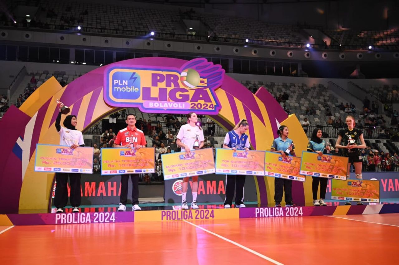 Bertanding Ketat dan Sengit Lawan BIN, Jakarta Electric PLN Boyong _Runner Up_ Proliga 2024