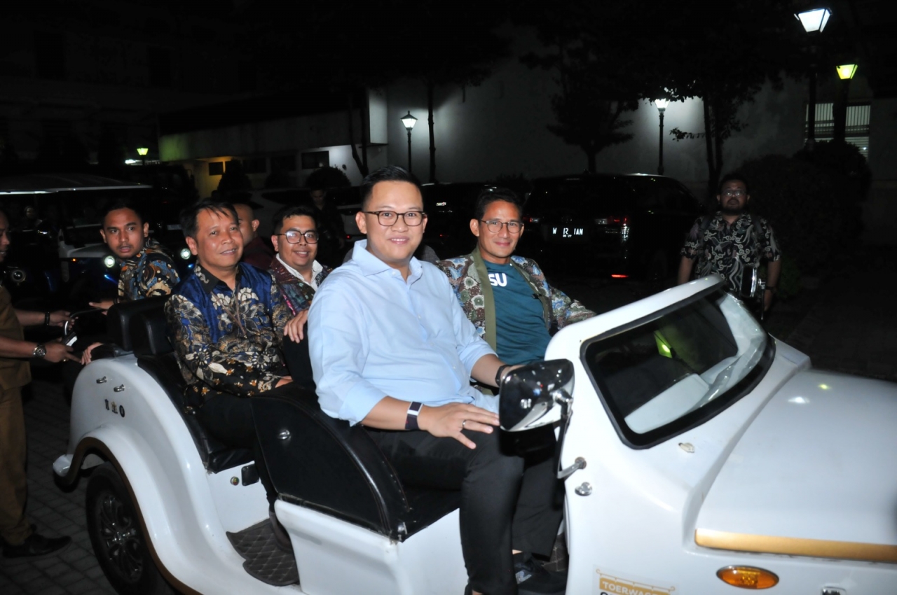 Berkunjung ke Kota Lama, Sandiaga  Uno Tegaskan Siap Berinvestasi di Surabaya