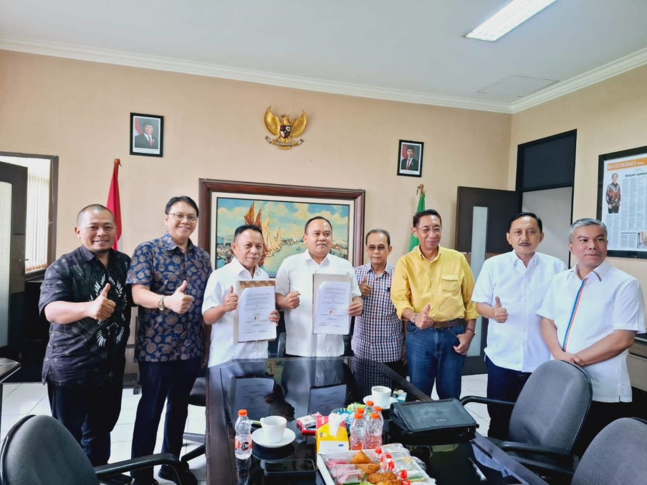 Baso Juherman Optimistis ,Kemitraan DPD Gapeknas Dengan PT. Gamana Krida Bhakti Permudah Anggotanya Mendapatkan SBU