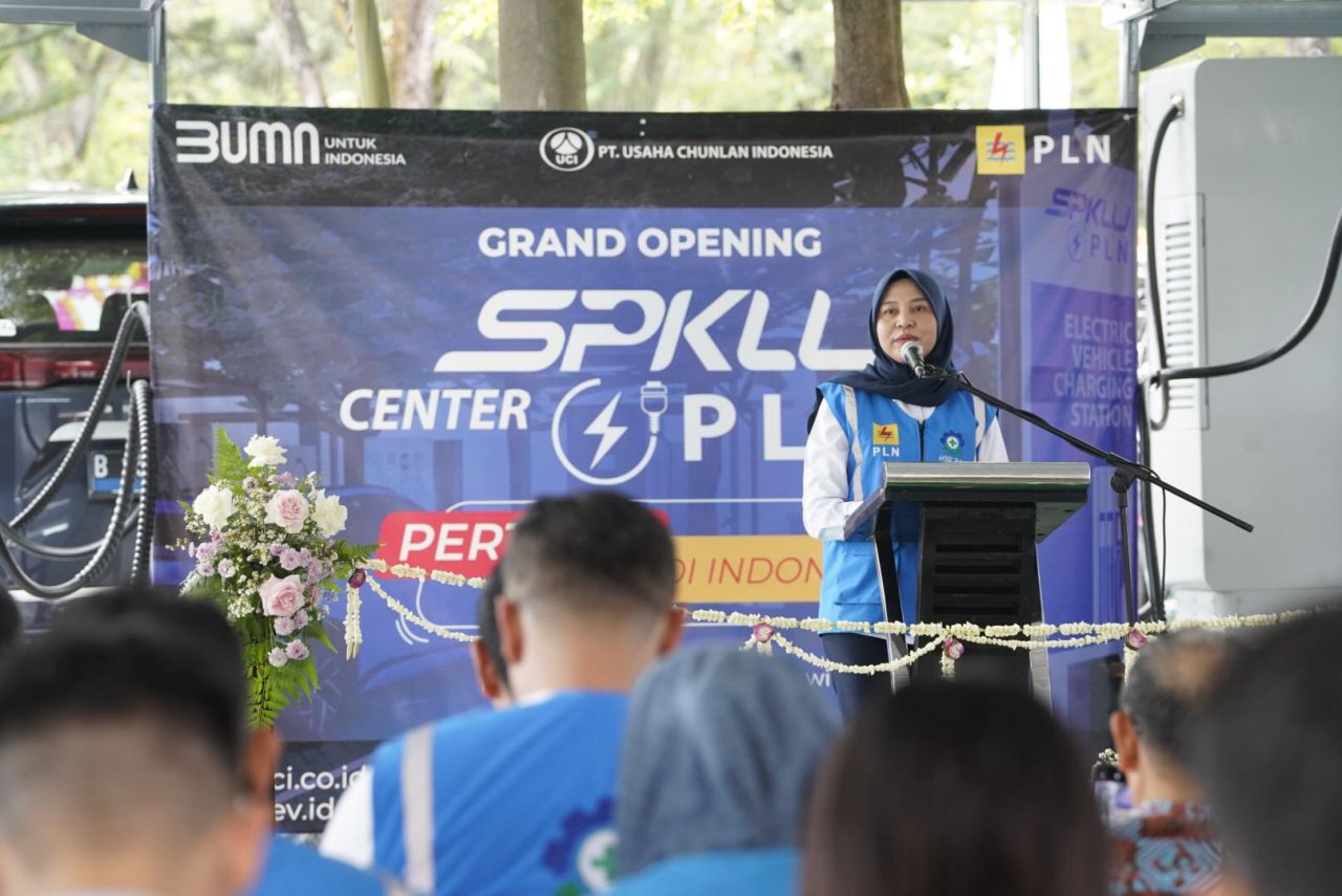 Pertama di Indonesia, PLN Resmikan SPKLU Center di Rest Area 38B Tol Jagorawi, Siap Layani Pemudik Idulfitri