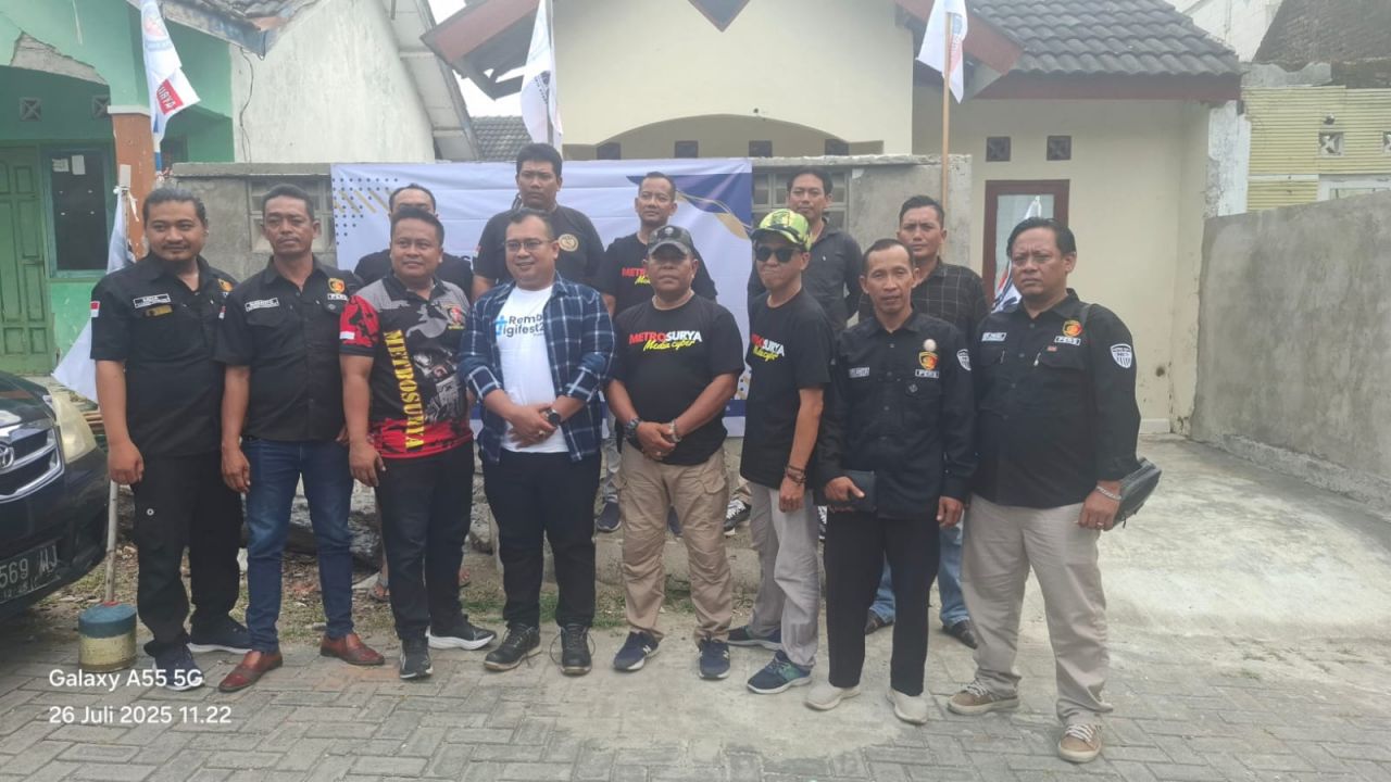 Peresmian Kantor Sekretariat Metrosurya.com Korwil Jawa Tengah Tegaskan Komitmen terhadap Keterbukaan Informasi Publik