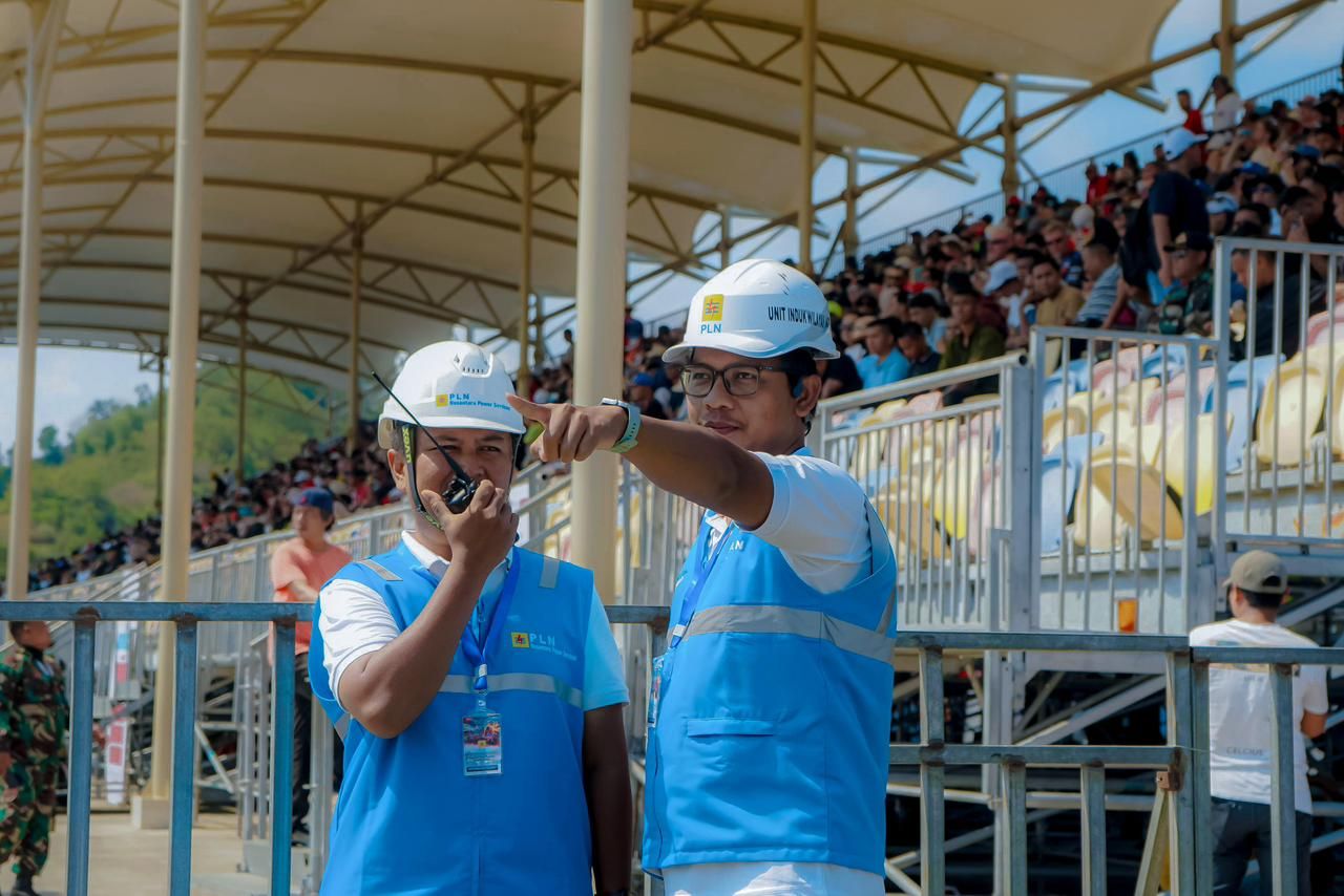 Semangat Hari Lahir Pancasila, Listrik PLN Andal, Kunci Suksesnya Ajang MotoGP Mandalika 2025