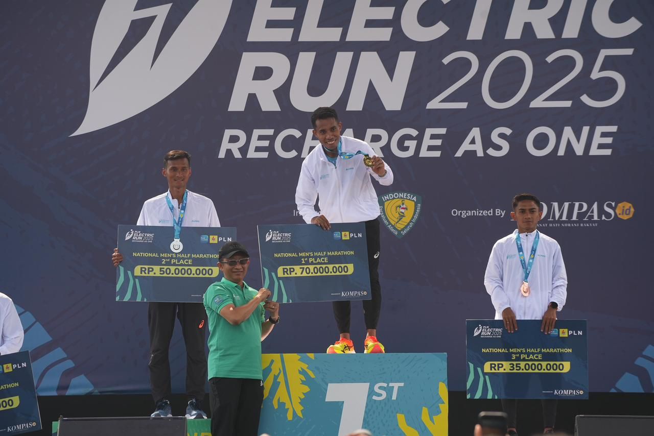 Momen Hari Sumpah Pemuda PLN Electric Run 2025 Sukses Digelar, Jadi Event Lari Nol Emisi Pertama di Indonesia