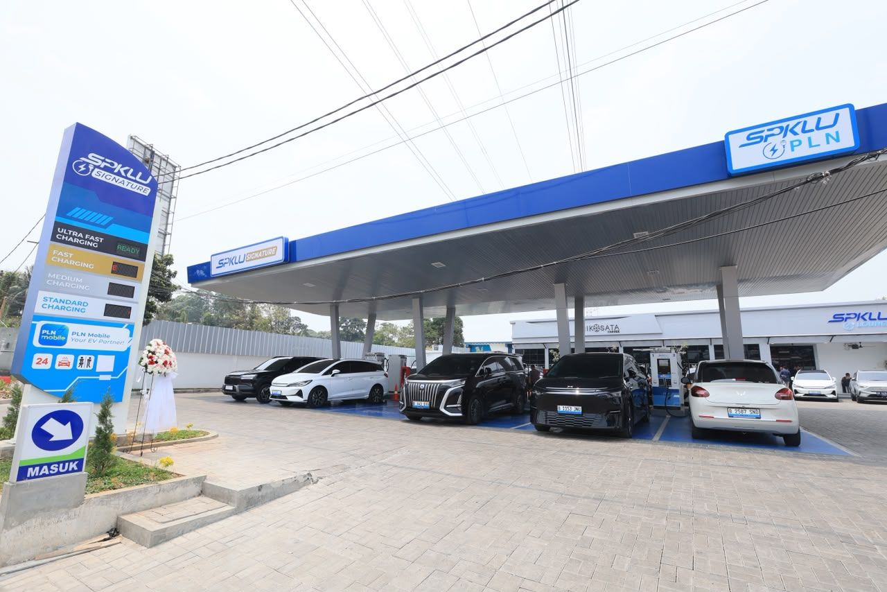 Momen HPN, PLN Hadirkan SPKLU Signature di Andara, Dukung Ekosistem Kendaraan Listrik yang Makin Masif