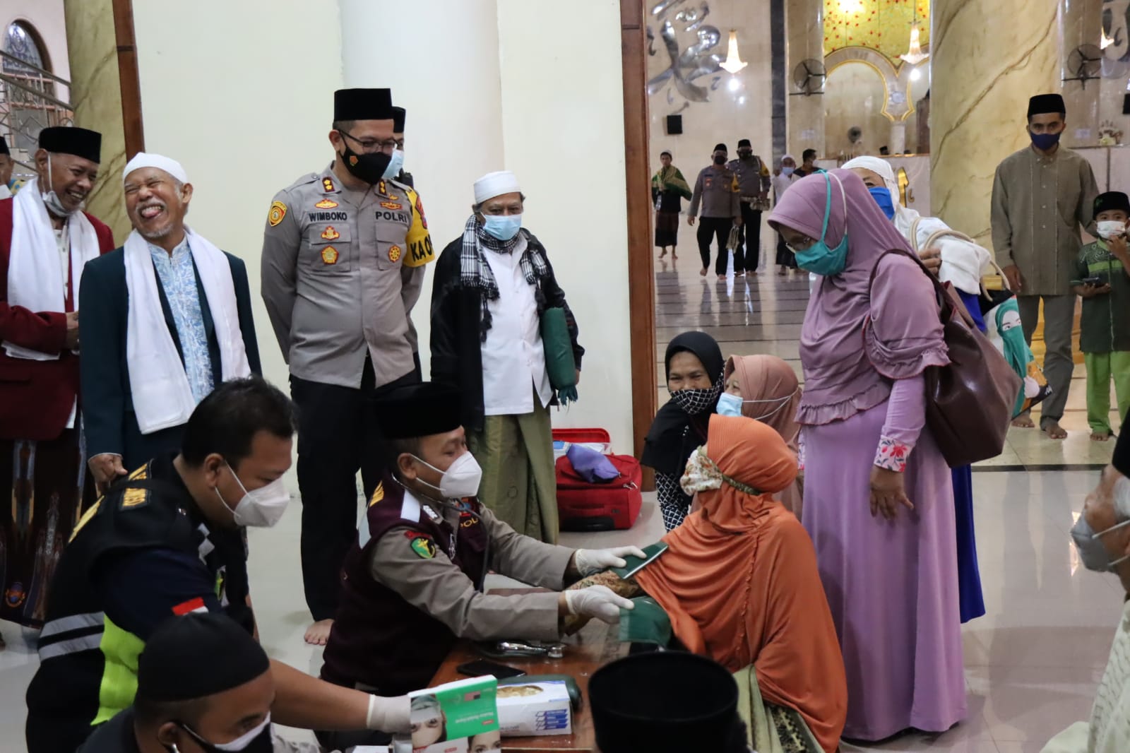 Jalin Sinergitas untuk Harkamtibmas dan Penanganan Covid-19,Kapolres Bondowoso Luncurkan Program SULING