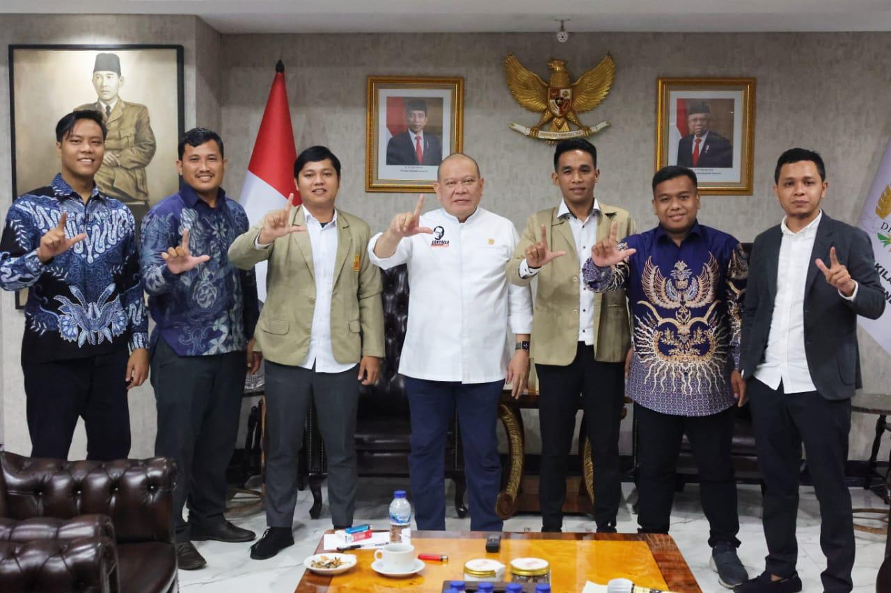 Temui Ketua DPD RI, Aktivis Permahi Tolak IKN dan Penundaan Pemilu