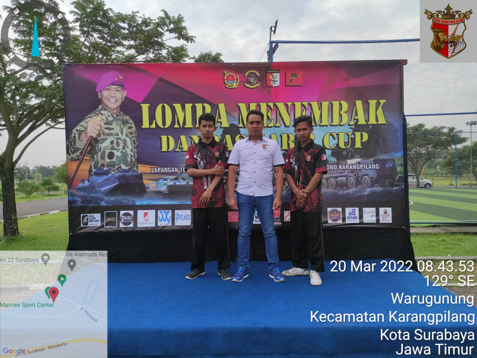 King SC Ikuti Lomba Air Rifle DANPASMAR 2 Cup 2022