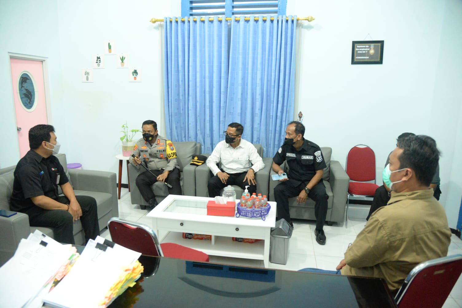 Pastikan tersedianya Minyak goreng, Kapolres Madiun Kota Kembali Sidak Distributor