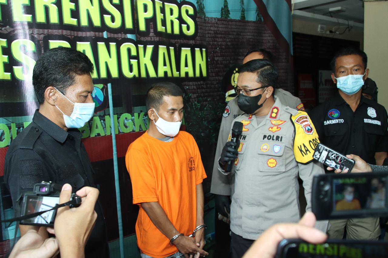 Tangkap Pengedar Narkoba, Polres Bangkalan Berhasil Amankan Ratusan Gram Sabu - sabu