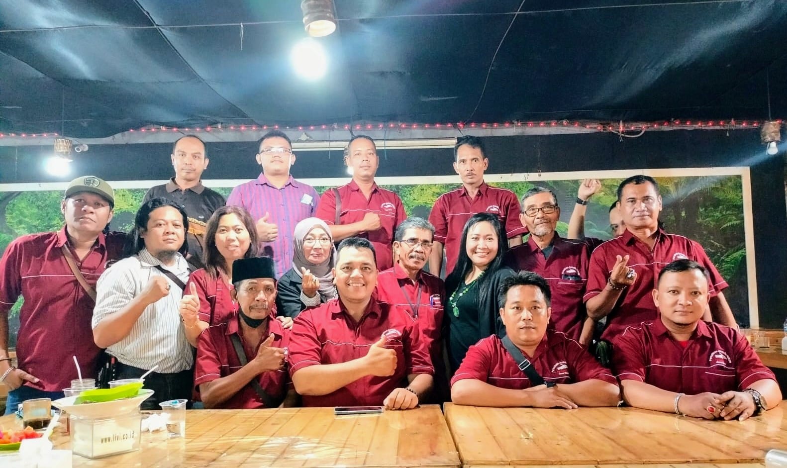 Pembubaran Panitia PERJAKUM JATIM, Acara Bukber yang digelar PERJAKUM JATiM Di Foocord Surabaya