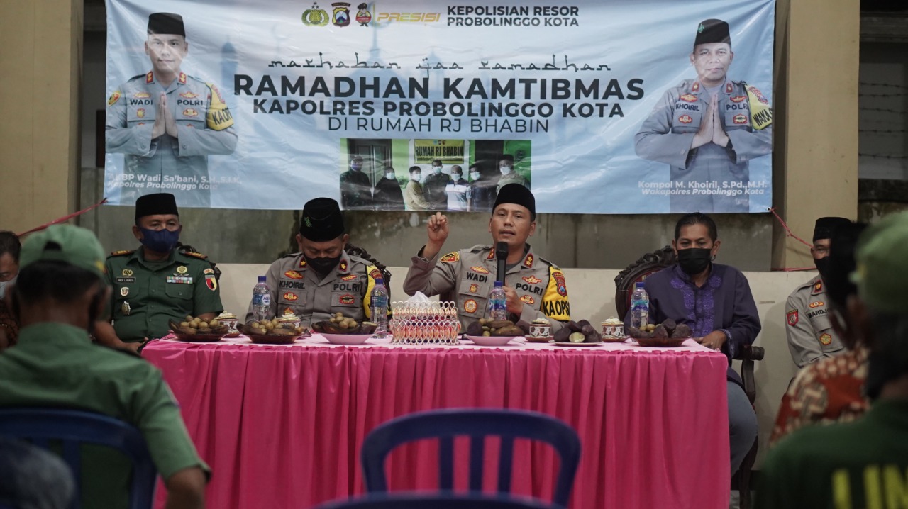 Selesaikan Masalah di Tingkat Bawah,Polres Probolinggo Kota Punya Inovasi &ldquo;Rumah RJ Bhabin