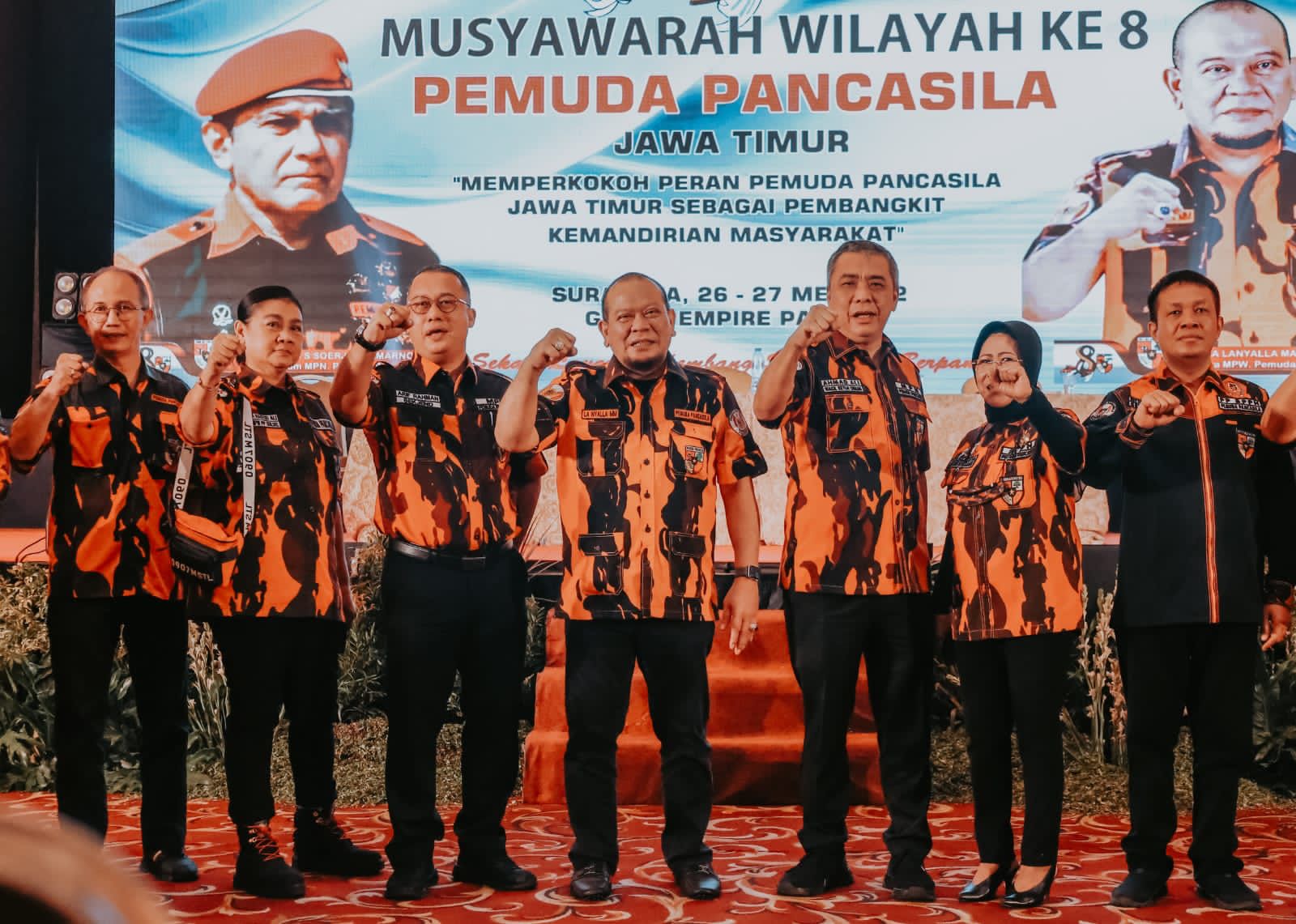 Kembali Pimpin MPW PP Jatim, LaNyalla: Saya Sedang Menjemput Takdir
