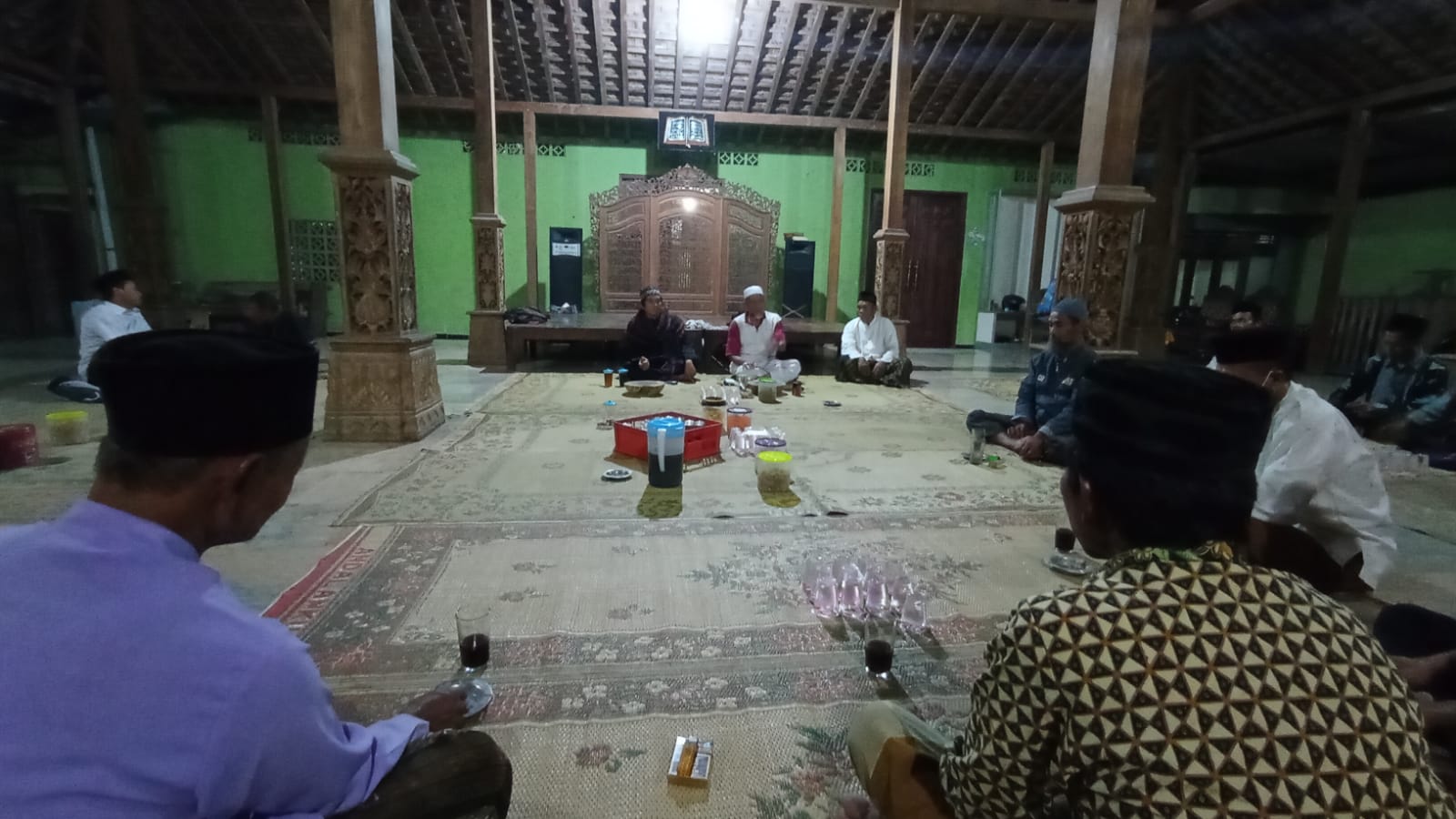 Sambut Hari Lahir Pancasila, Ponpes AlLuwung Berdzikir Bersama Puluhan Banser Gelar Mujahadah Rutin