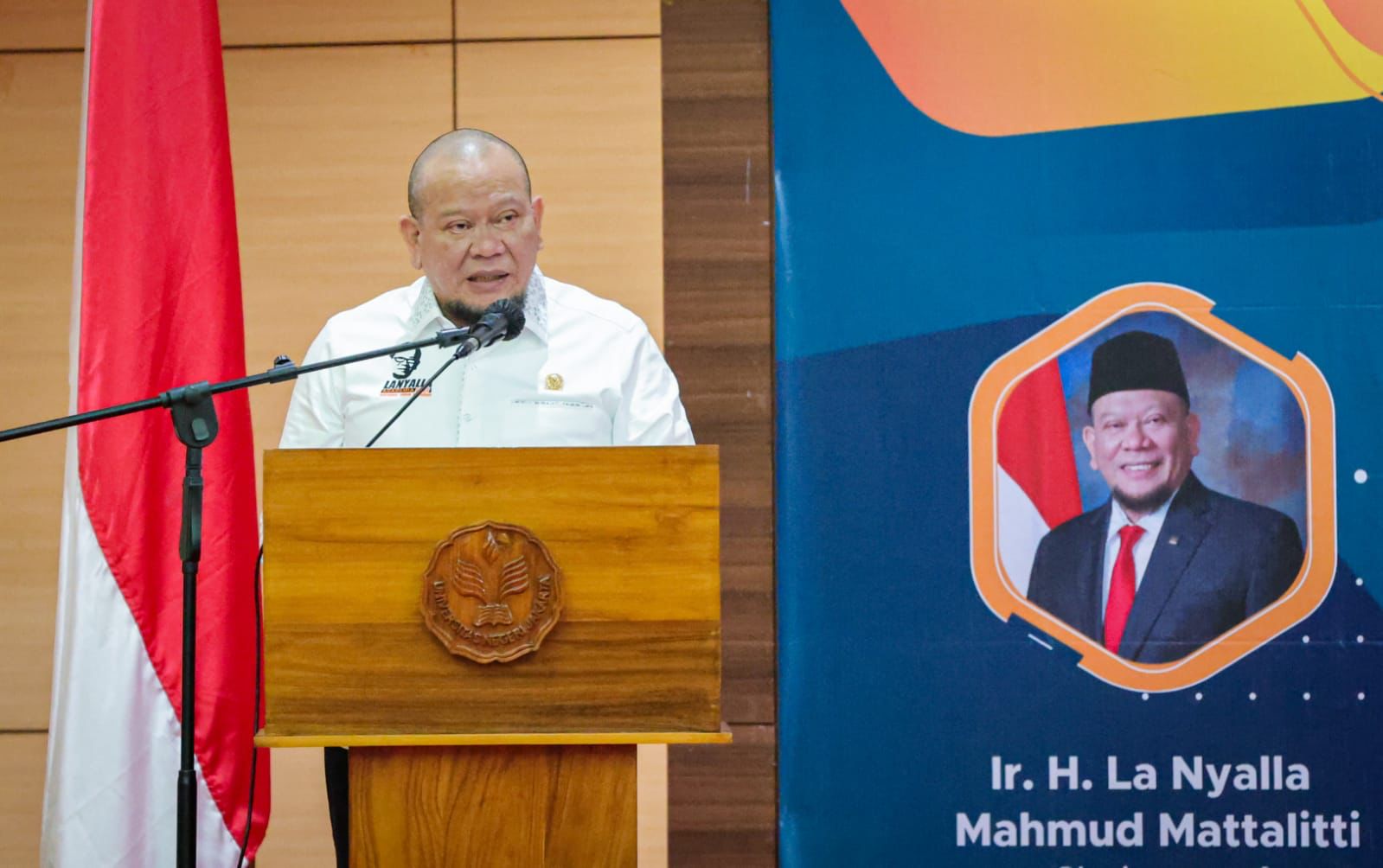 Hadiri Forum Perguruan Tinggi, Ketua DPD RI Jelaskan Kemiskinan Struktural Akibat Ketidakadilan