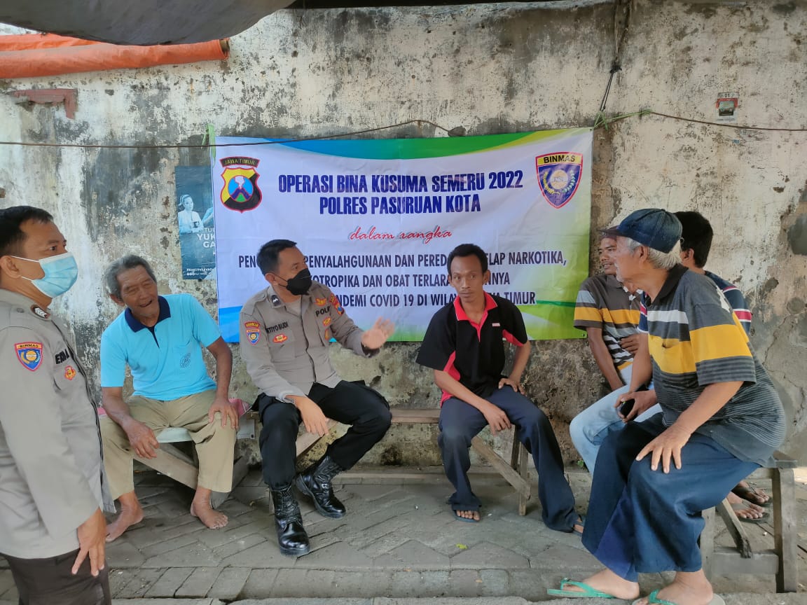 Harkamtibmas, Polres Pasuruan Kota Gelar Operasi Bina Kusuma