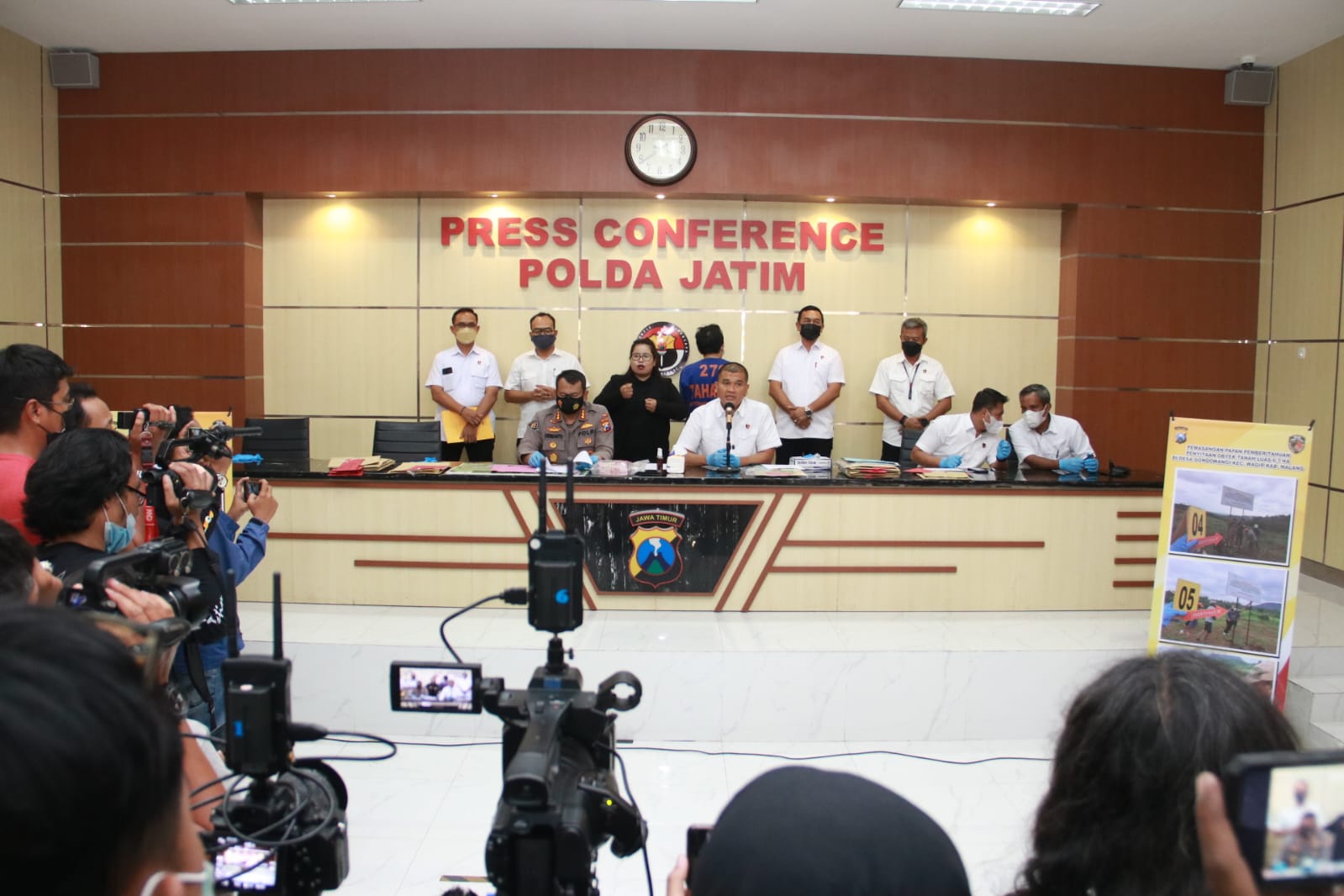 Ditreskrimum Polda Jatim Ringkus Mafia Tanah Berkedok Dana Investasi dan Pembangunan Perumahan di Malang