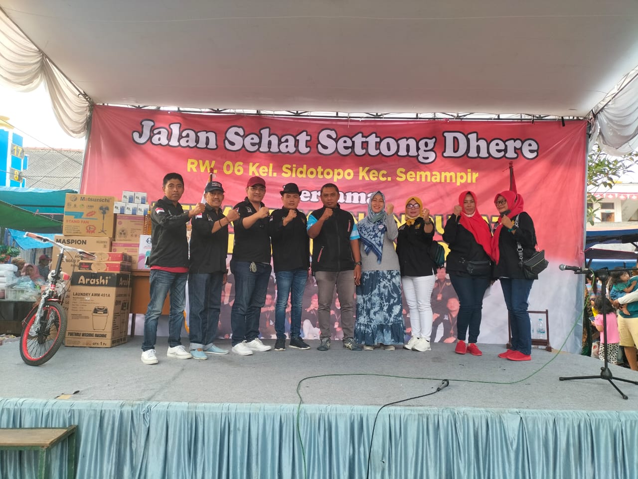 Jalan Sehat AMI, Settong Dhere Gebyar Ribuan Door Prize