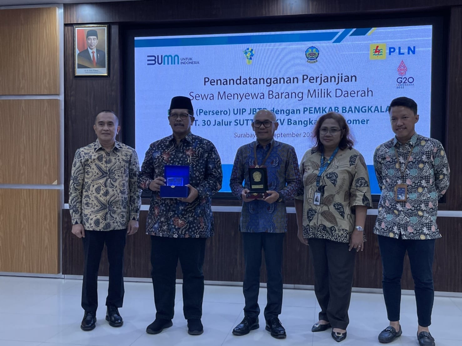 Dukung Pembangunan Ketenagalistrikan, PLN dan Pemerintah Kabupaten Bangkalan Perkuat Sinergitas