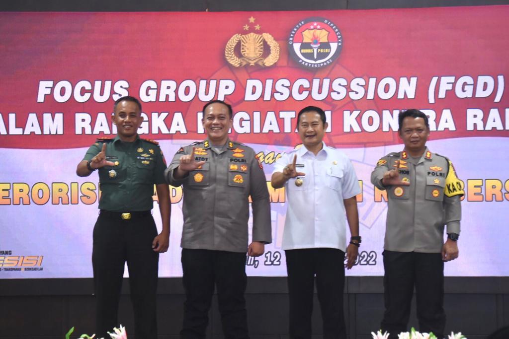 Cegah Paham Radikal dan Terorisme, Divhumas Polri Gelar FGD di Jawa Timur