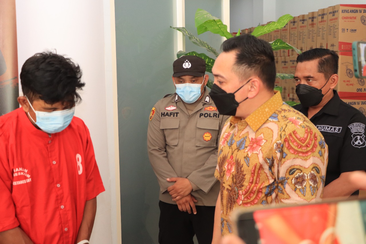 Polrestabes Surabaya Berhasil Ungkap Kasus Pencabulan Anak di Bawah Umur