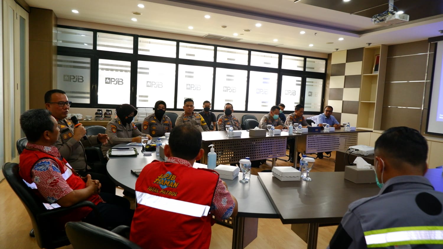 Pastikan Keamanan Pasokan Listrik G20 Dirpam Obvit Kunjungi PT PJB Paiton