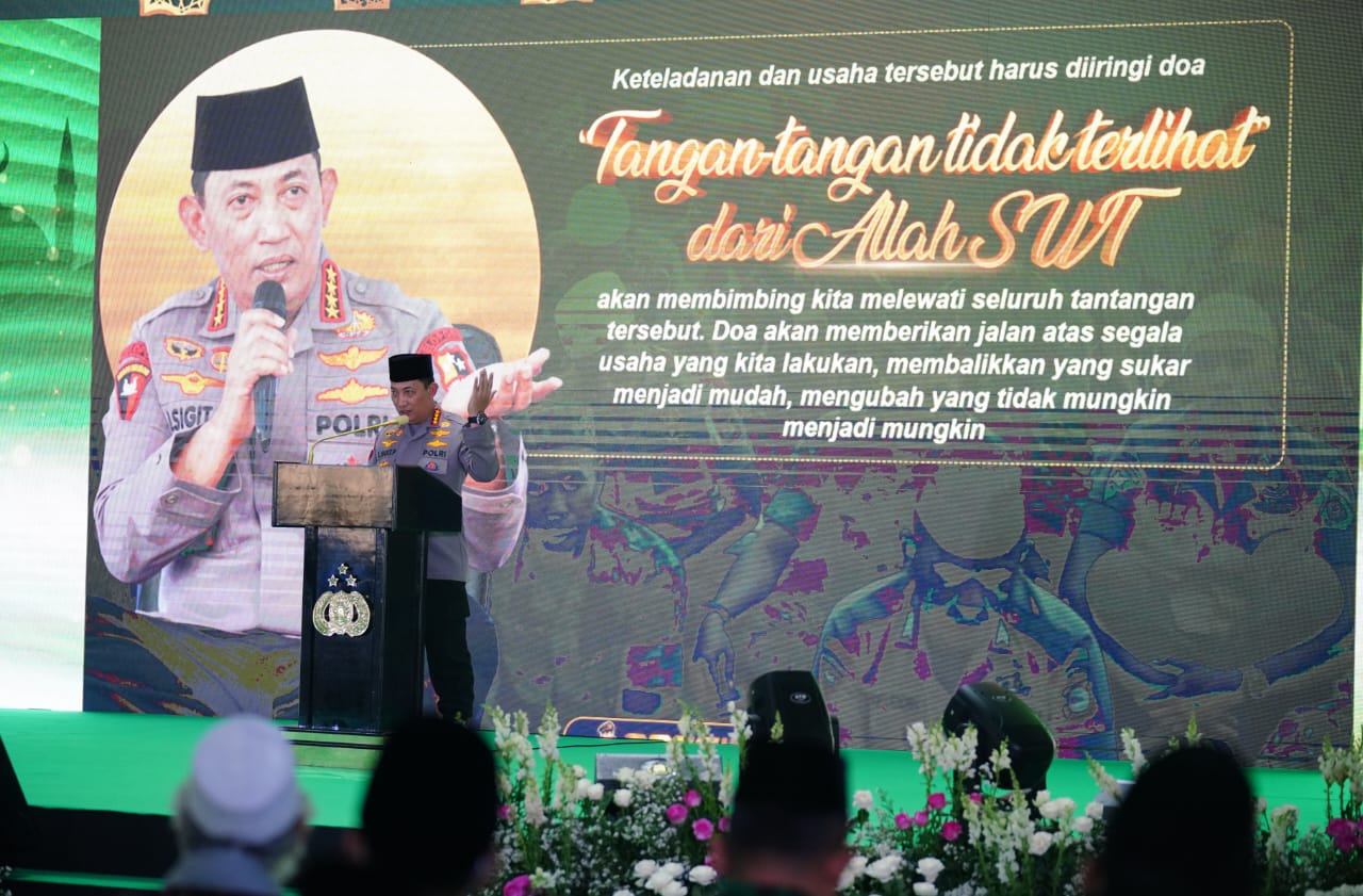 Peringati Maulid Nabi Muhammad SAW, Kapolri: Sinergitas Elemen Bangsa Wujudkan Persatuan