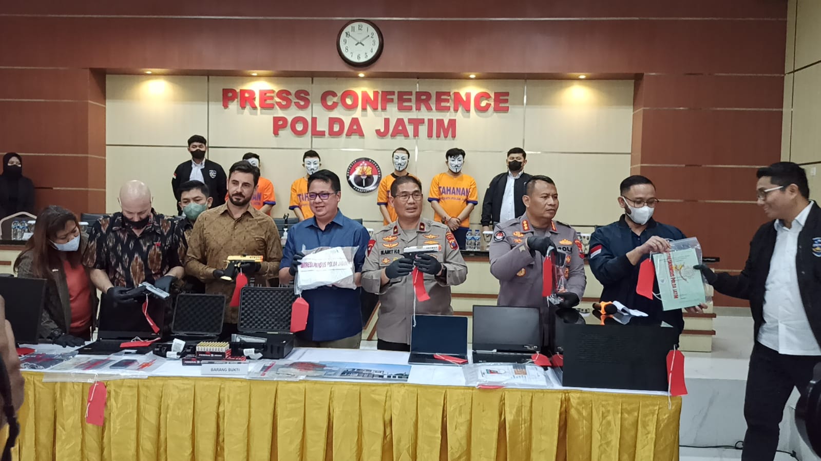 Polda Jatim Berhasil Tangkap Pelaku Scampage